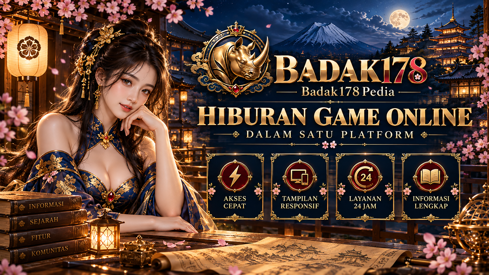 BADAK178 hiburan game online dalam satu platform